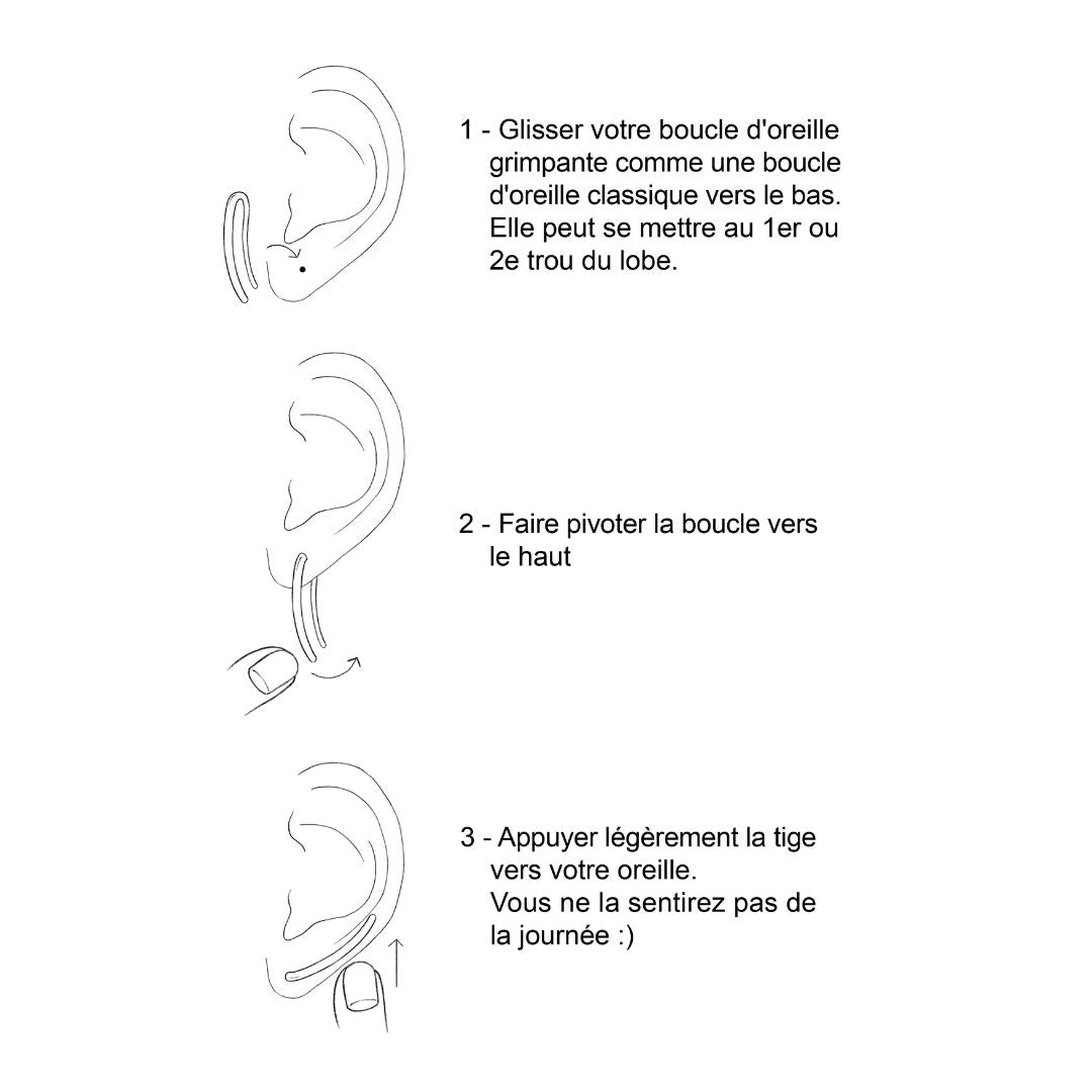 Boucles d'oreilles Noé