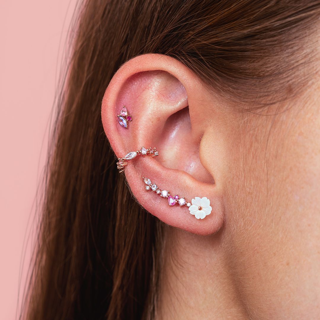 Rose gold 2025 body piercing